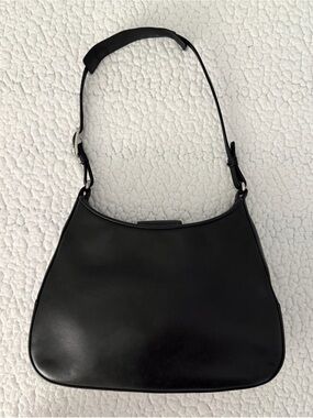 Vintage Coach 8319 Black Leather Soho Shoulder Bag Y2K Adjustable Strap